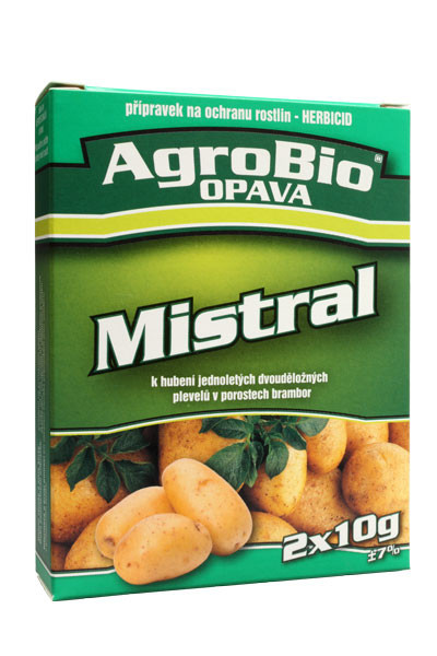 AgroBio PROTI plevelům v bramborách (Mistral), 2x10 g