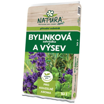 Agro CS NATURA Substrát bylinková zahrádka a výsev 10l