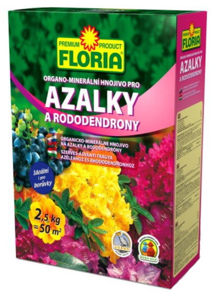 Agro CS FLORIA OM hnojivo pro azalky a rodod. 2,5 kg