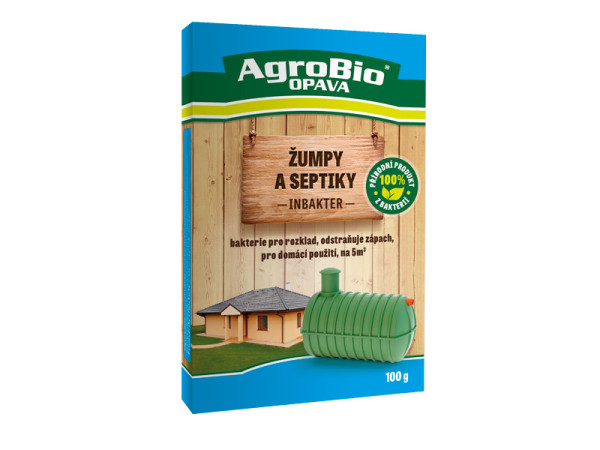 AgroBio INBAKTER Žumpy a septiky, 100 g