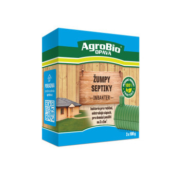 AgroBio INBAKTER Žumpy a septiky, 3x100 g