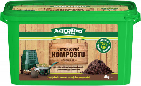 AgroBio Urychlovač kompostu granulát, 4 kg