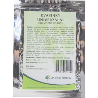 AgroBio Kvasinky univerzální (červené), 10 g