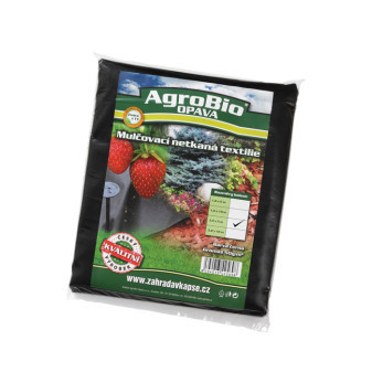 AgroBio ČERNÁ netkaná textilie 50 g/m2, 3,2x5 m