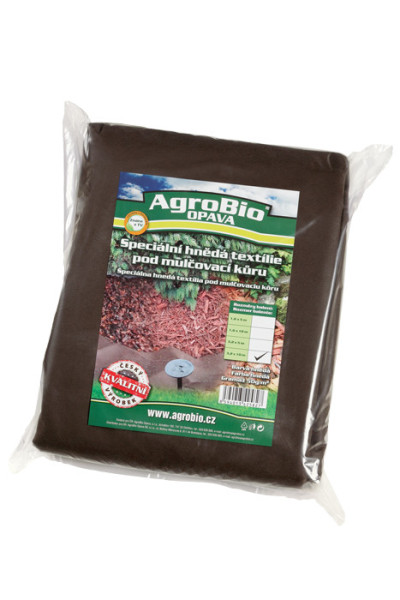 AgroBio HNĚDÁ netkaná textilie 50 g/m2, 3,2x10 m