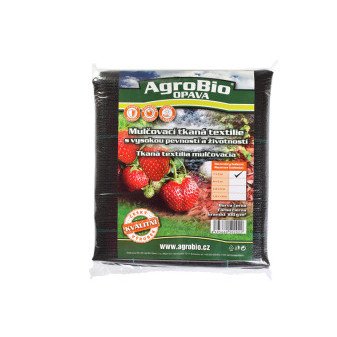 AgroBio ČERNÁ tkaná textilie 100 g/m2, 1x5 m