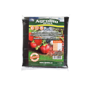 AgroBio ČERNÁ tkaná textilie 100 g/m2, 1,6x10 m