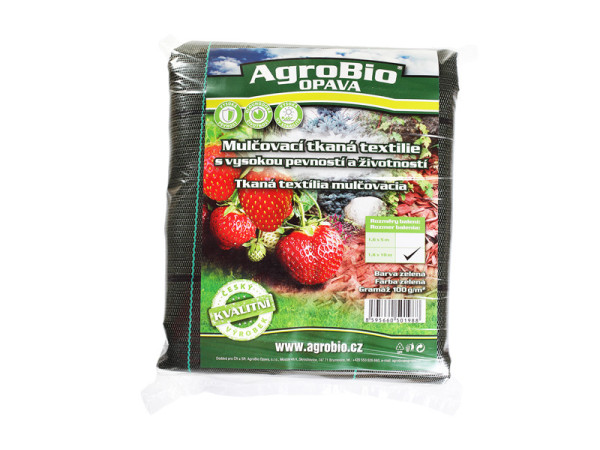 AgroBio ZELENÁ tkaná textilie 100 g/m2, 1,6x5 m