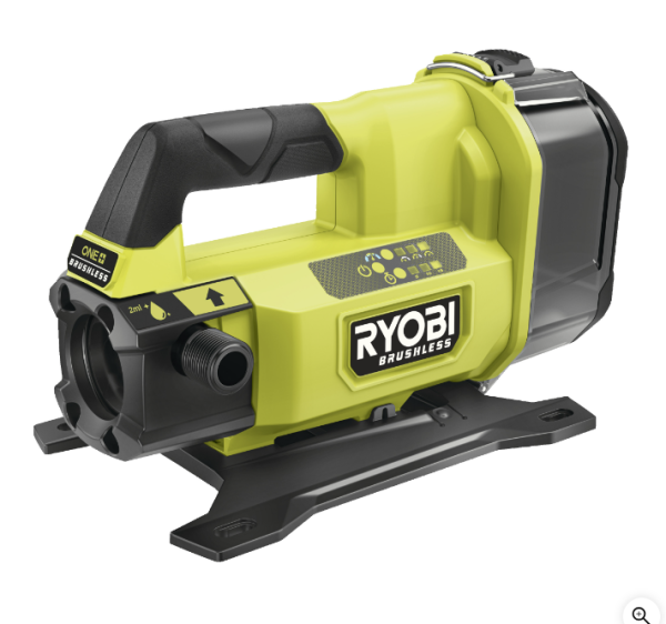 Ryobi RY18TPXA-0, 18V One Plus ™ bezuhlíkové tlakové čerpadlo