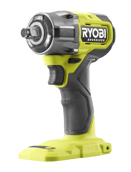 Ryobi RIW18CBL-0 , 18V One Plus ™ bezuhlíkový kompaktní rázový utahovák