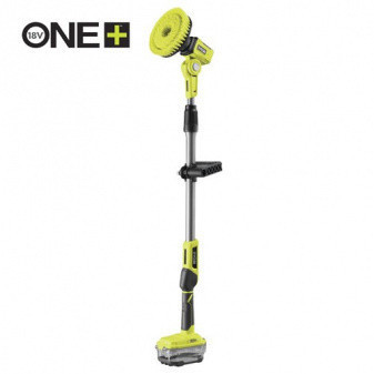 Ryobi R18TPS-0, 18V One Plus ™ teleskopický kartáč, 15cm kulatá hlava