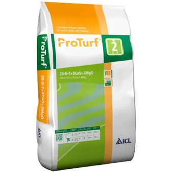 Hnojivo ICL ProTurf první aplikace, 20-00-07 +9CaO +3MgO, 25kg