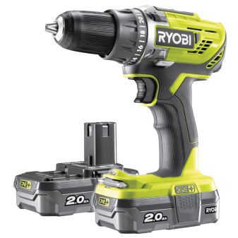 Ryobi R18DD3-220S 18V Akumulátorový vrtací šroubovák (2x2.0Ah)