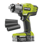 Ryobi R18iW3-120S 18V Akumulátorový třírychlostní rázový utahovák (1x2.0Ah)