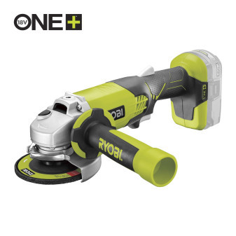 Ryobi R18AG-0 18V Akumulátorová úhlová bruska, 115 mm (bez aku)