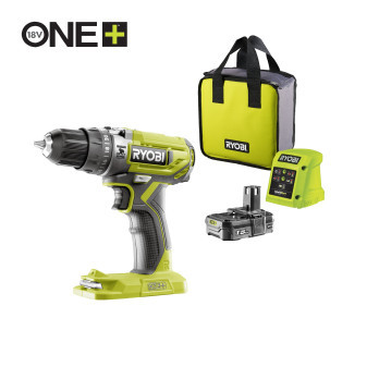 Ryobi R18PD2-115S, 18V One Plus ™ příklepová vrtačka