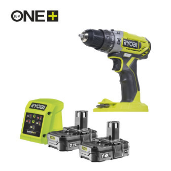 Ryobi R18PD2-215G, 18V One Plus ™ příklepová vrtačka