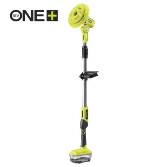 Ryobi R18TPS-0, 18V One Plus ™ teleskopický kartáč, 15cm kulatá hlava