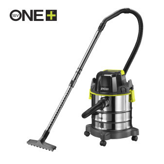 Ryobi R18WDV-0, 18V One Plus ™ akumulátorový vysavač na sucho i na mokro