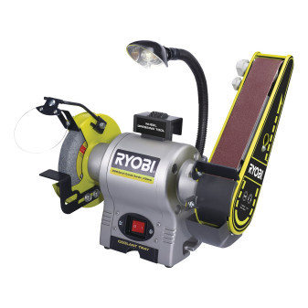 Ryobi RBGL250, 250W pásová a kotoučová bruska, rozměr kotouče 150x20 mm