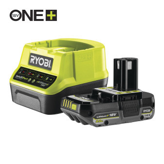 Ryobi RC18120-120C, 18V One Plus ™ 1 x  akumulátor 2, 0 Ah a nabíječka