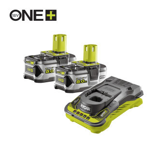 Ryobi RC18150-250  18V Sada akumulátoru s rychlonabíječkou (2x5.0Ah)