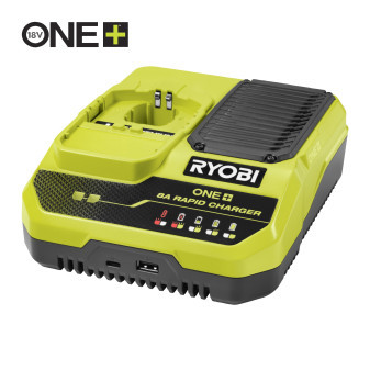 Ryobi RC18180 One Plus ™ nabíječka, nabíjí rychlostí 8,0A/hodinu