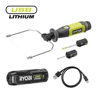 Ryobi RHC4-120G 4V Akumulátorová sada na řezání do polystyrénu a pěny, 2,0 Ah (RB420)