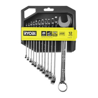 Ryobi RHWR12PC 12-dílná sada ráčny a nástrčných klíčů