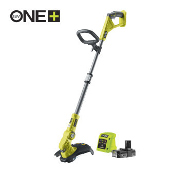 Ryobi RLT183220S, 18V One Plus ™ strunová sekačka, nastavitelná šířka záběru od 25 cm do 30 cm