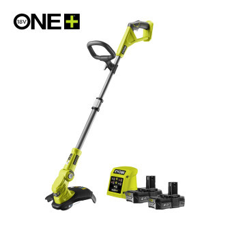 Ryobi RLT1832-22S 18V Akumulátorová strunová sekačka, šířka záběru 25/30cm (2x2.0Ah)