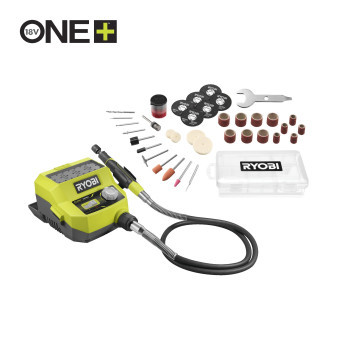 Ryobi RRTS18-0A35, 18V One Plus ™ minibruska, délka kabelu 120 cm, průměr objímky 3.2 mm