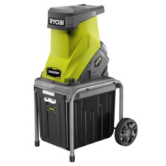 Ryobi RSH2545B 2500W Drtič, řezná kapacita 45mm, 40L kontejner