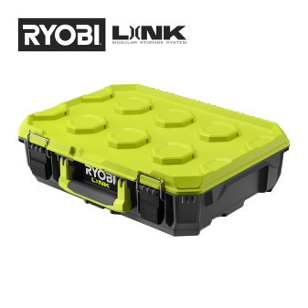 Ryobi RSL101, Malý box na nářadí, vodotěsný a odolný proti prachu.