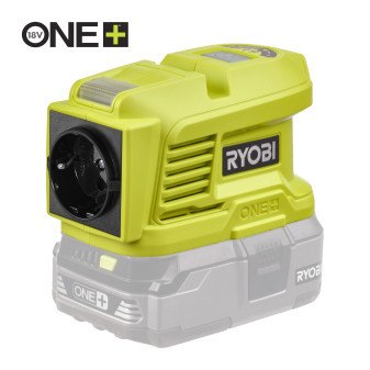 Ryobi RY18BI150A-0, 18V 150W akumulátorový invertor/měnič napětí