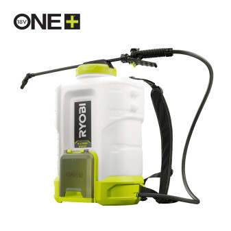 Ryobi RY18BPSB-0, 18V One Plus ™ zádový postřikovač na plevel, nádoba 15 l, polstrovaný batoh