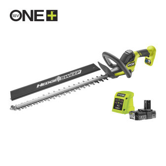 Ryobi RY18HT55A-120, 18V One Plus ™ plotostřih, délka lišty 55 cm, šíře střihu 24 mm