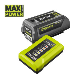 Ryobi RY36BK17B-140, 36V MAX POWER 4, 0 Ah akumulátor s nabíječkou