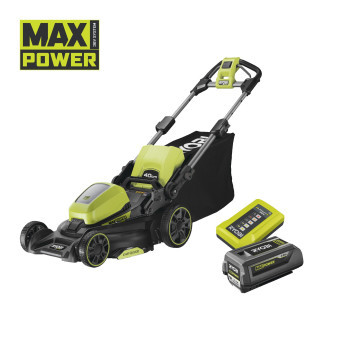 Ryobi RY36LM40A-140, 36V bezuhlíková sekačka na trávu, šířka záběru 40 cm