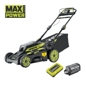 Ryobi RY36LMX51A-160 36V Bezuhlíková akumulátorová sekačka na trávu, šířka záběru 51cm (1x6.0Ah)