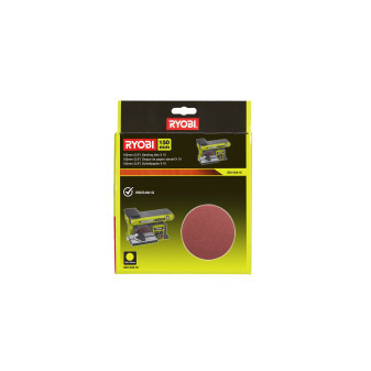 Ryobi SD150A10, 10ks sada 150mm stacionárního papíru do pásové brusky