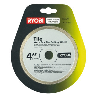 Ryobi TSBA1 102mm diamantový kotouč pro řezačku na dlažbu a obklady