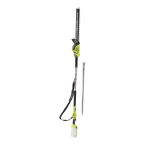 Ryobi RY36PHT50A-0, 36V akumulátorový tyčový plotostřih, délka lišty 50cm, šířka střihu 22 mm