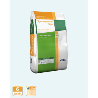 Hnojivo ICL Sportsmaster Pre-Stress Double K, 06-00-12 +14CaO +5MgO, 25kg